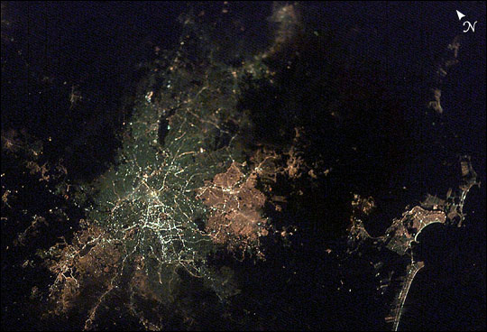 sao paulo brazil. São Paulo, Brazil, at Night