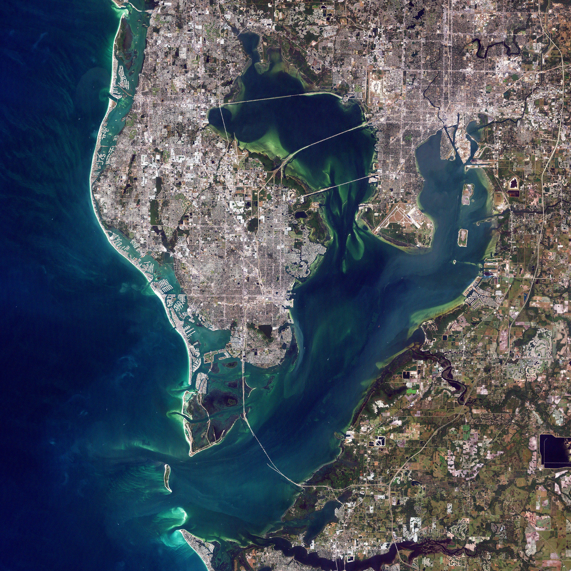 Nasa Visible Earth Tampa Bay Florida