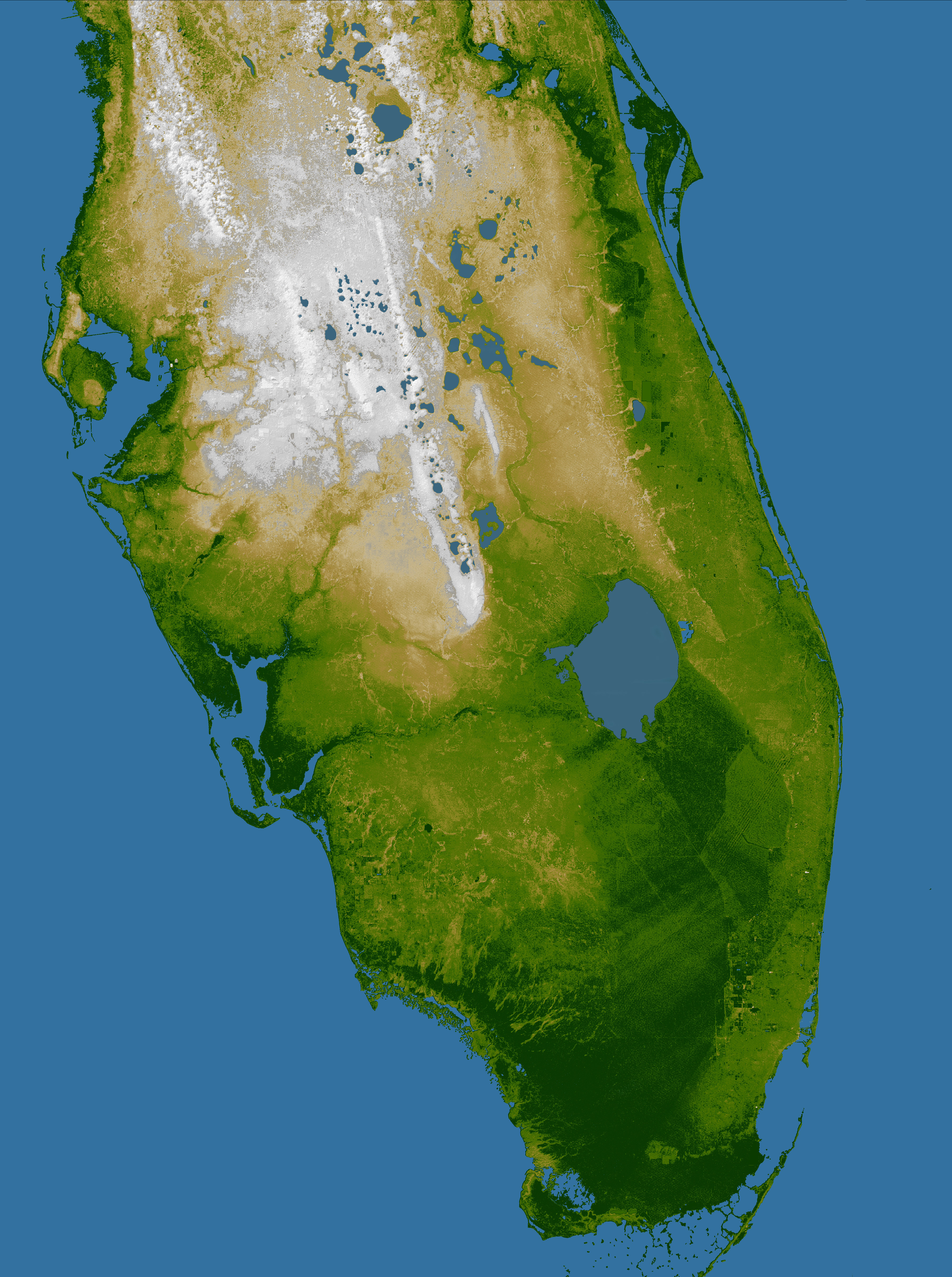 Elevation Of Southern Florida
