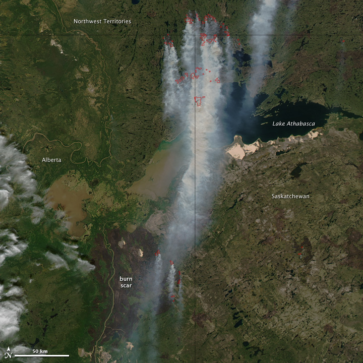 Wildfires in Western Canada