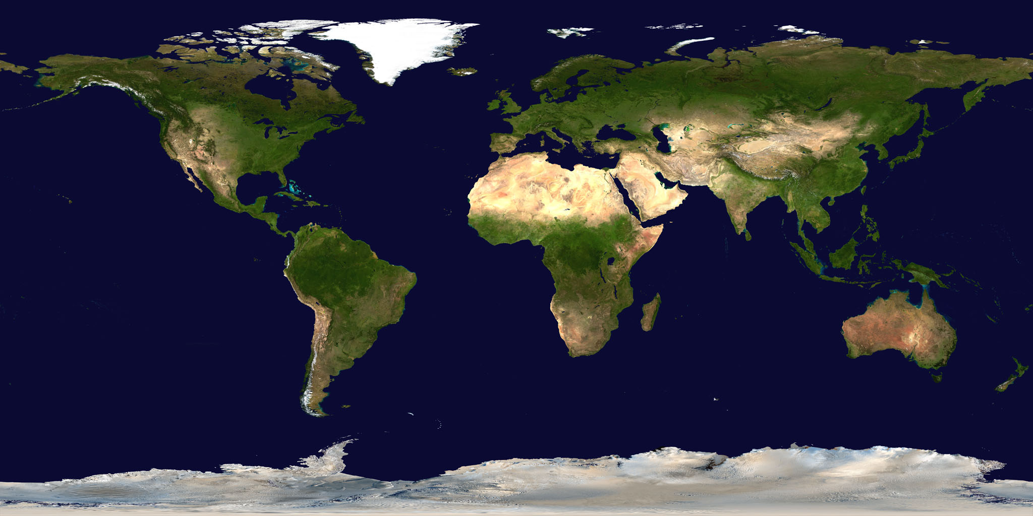 Full Earth Map
