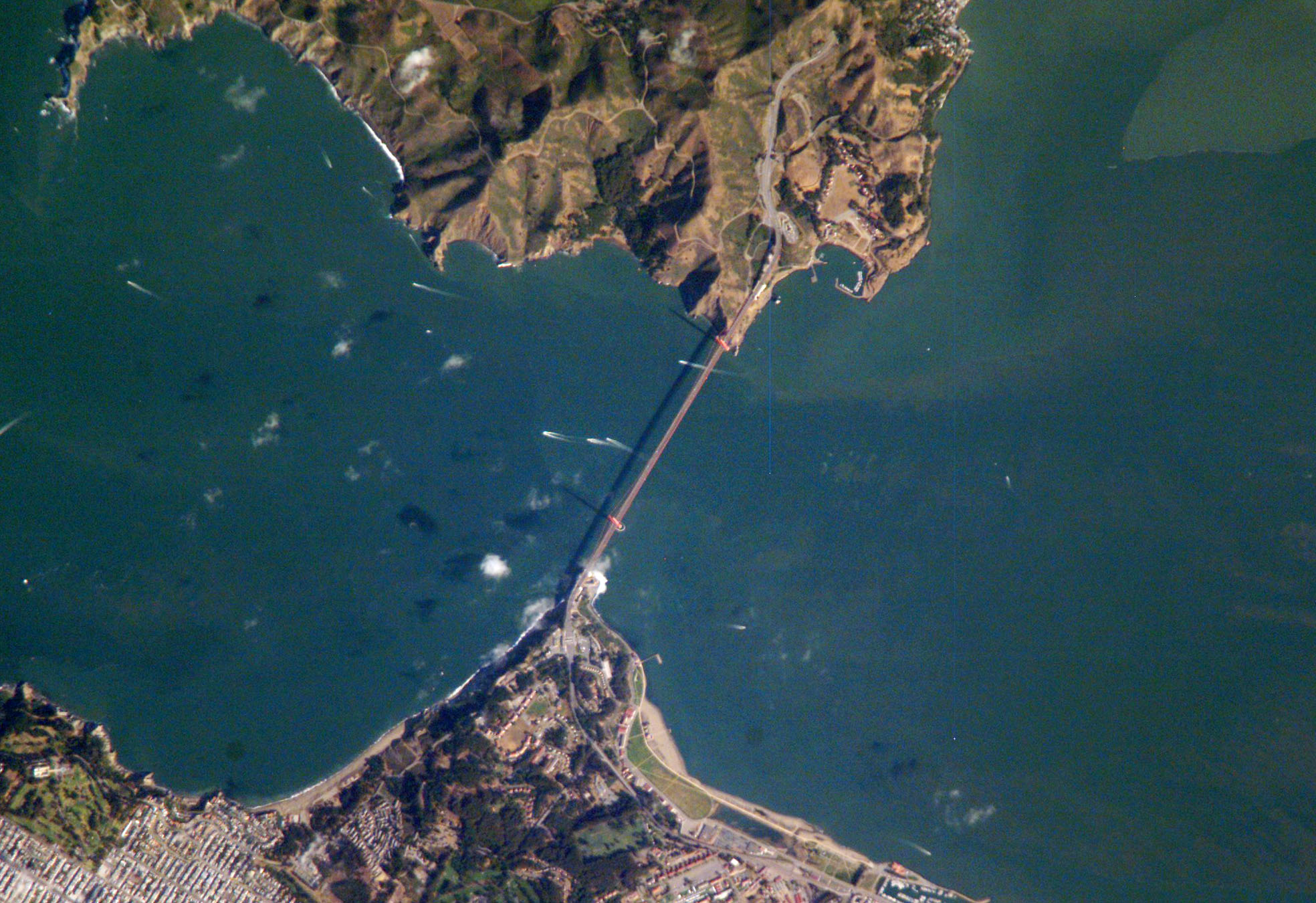 NASA Visible Earth Golden Gate, San Francisco, California