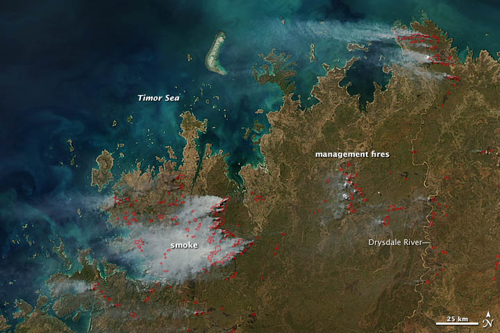 Fires in Western Australia