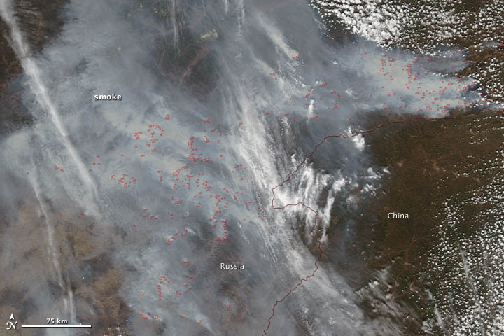 Haze Over Northern China