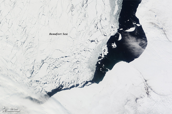Sea Ice Retreat in the Beaufort Sea