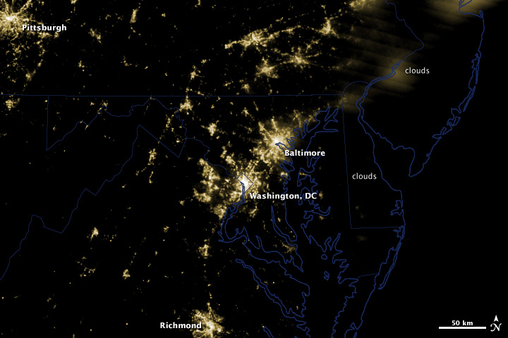 Power Outages in Washington, DC Area