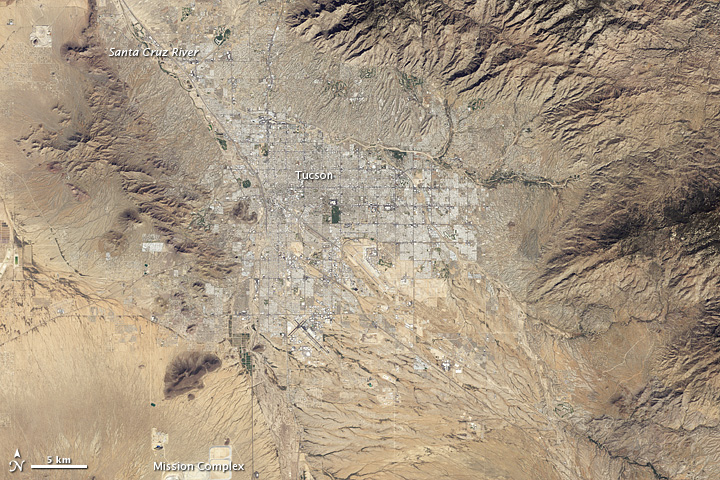 More City, Less Green in Tucson, Arizona