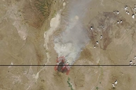 Holloway Fire in Oregon and Nevada