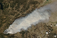 Wildfires in Northwestern Wyoming