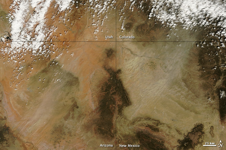 Dust over the Four Corners Region
