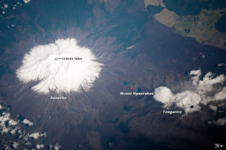 Ruapehu Volcano and Tongariro Volcanic Complex