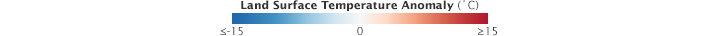 Color bar for Heat Wave Stifles Australia