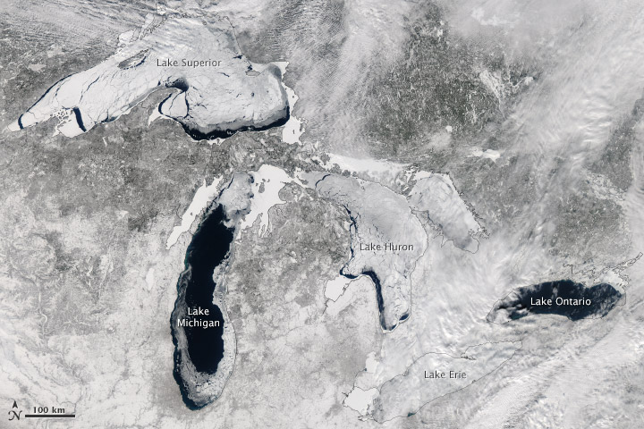 A Great Freeze Over the Great Lakes
