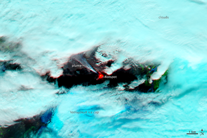 Infrared Views of Bardarbunga
