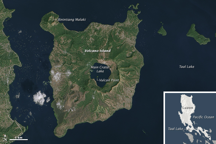 Volcano Island of Taal