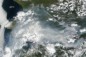 Smoke and Fire in Alaska