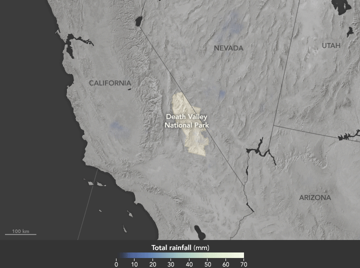 Deluge in the Amargosa and Death Valleys