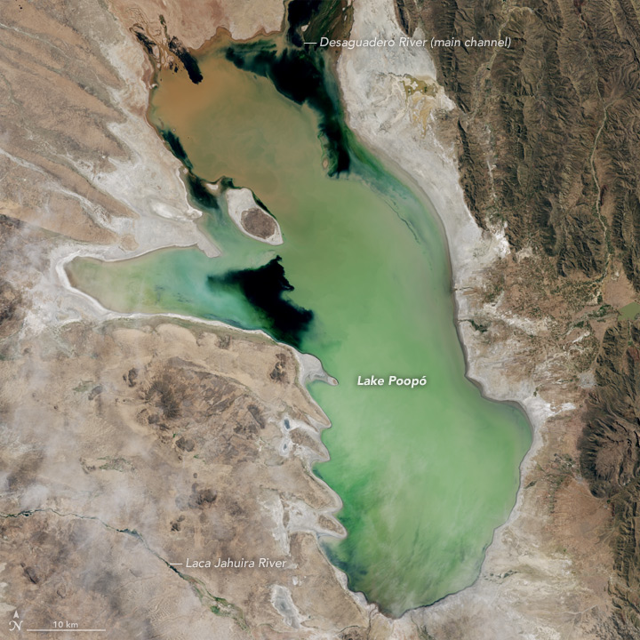 Bolivia’s Lake Poopó Disappears