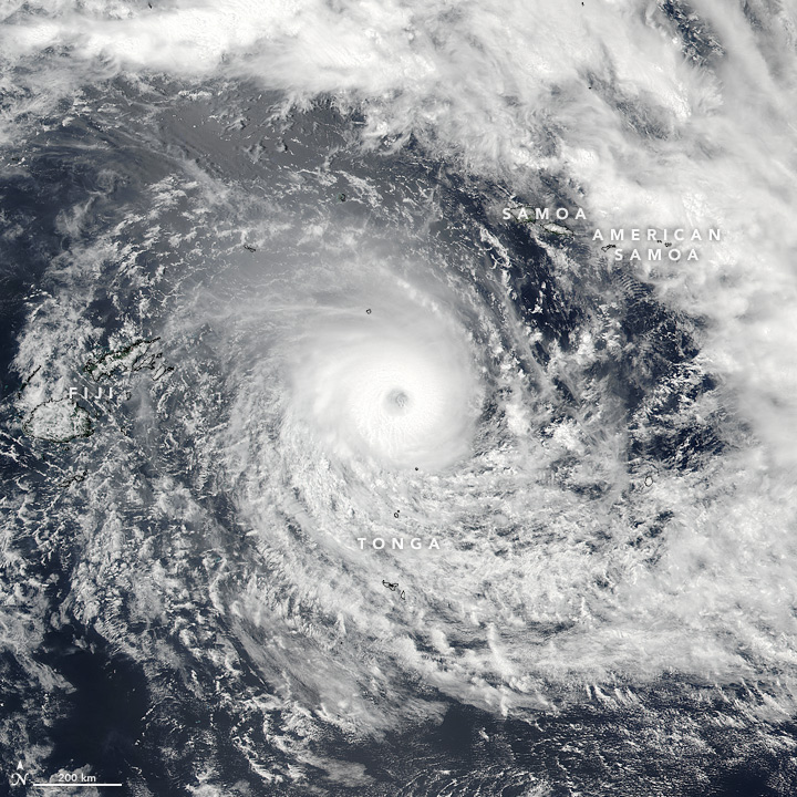 Cyclone Winston Threatens Fiji