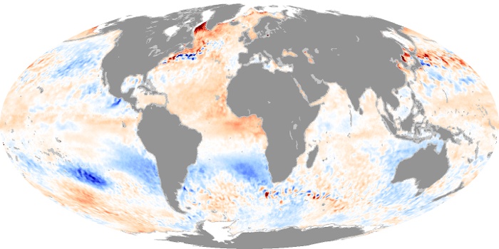 Global Map Sea Surface Temperature Anomaly Image 20