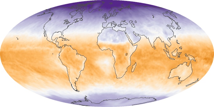 Global Map Net Radiation Image 4