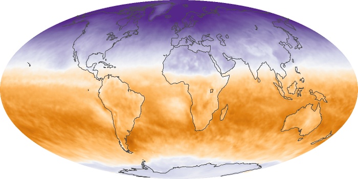 Global Map Net Radiation Image 5