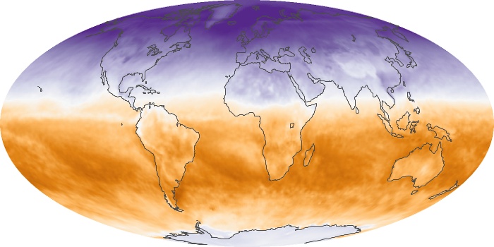 Global Map Net Radiation Image 7