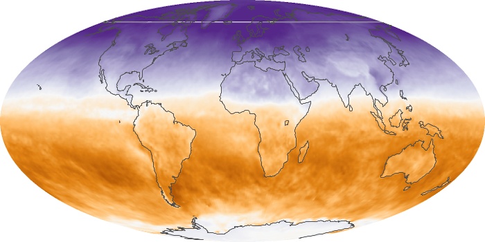 Global Map Net Radiation Image 18