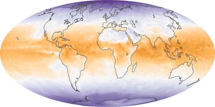 Global Map Net Radiation Image 51