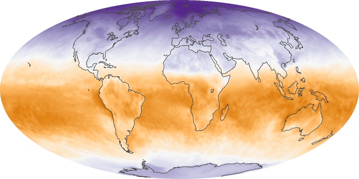 Global Map Net Radiation Image 56