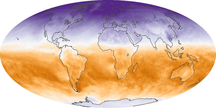 Global Map Net Radiation Image 79