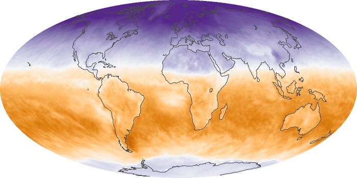 Global Map Net Radiation Image 101