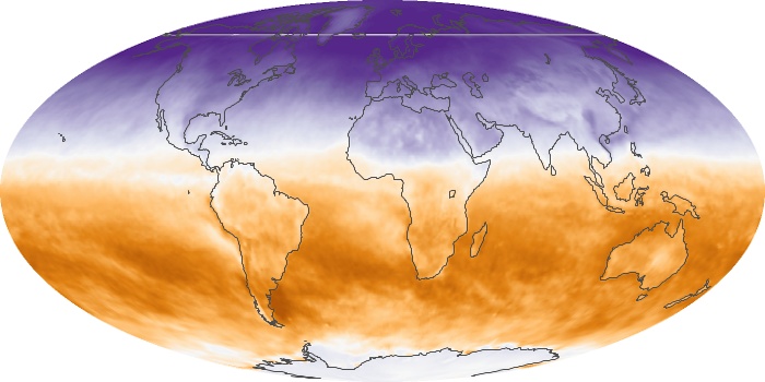 Global Map Net Radiation Image 102