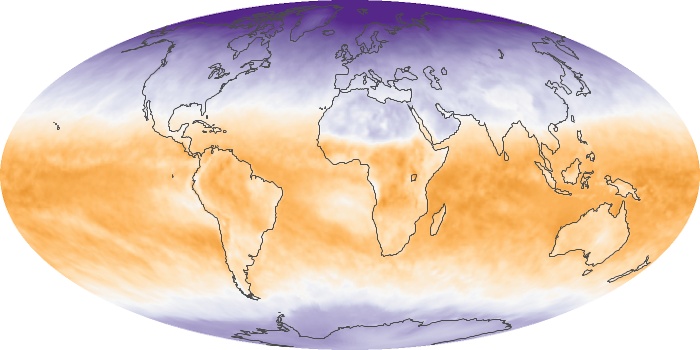 Global Map Net Radiation Image 112