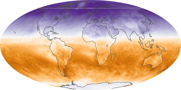 Global Map Net Radiation Image 114