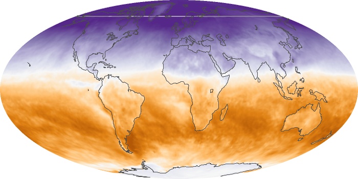 Global Map Net Radiation Image 138