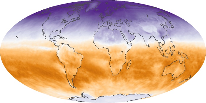 Global Map Net Radiation Image 139