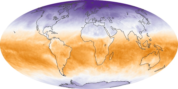 Global Map Net Radiation Image 140