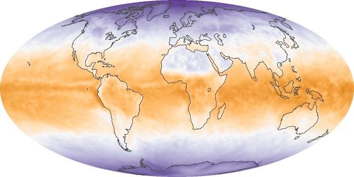 Global Map Net Radiation Image 141