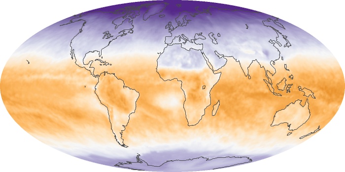 Global Map Net Radiation Image 148