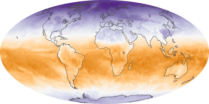 Global Map Net Radiation Image 152