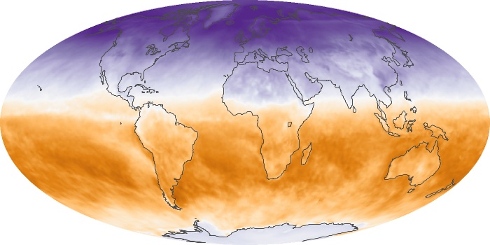 Global Map Net Radiation Image 163