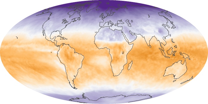 Global Map Net Radiation Image 172