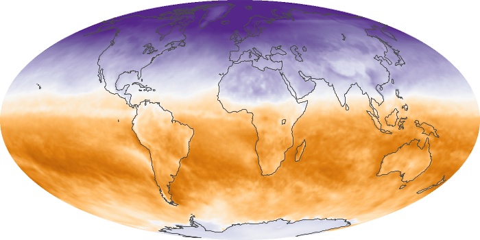 Global Map Net Radiation Image 175