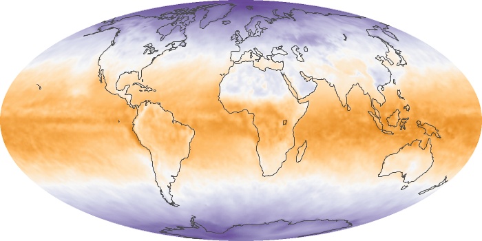 Global Map Net Radiation Image 177