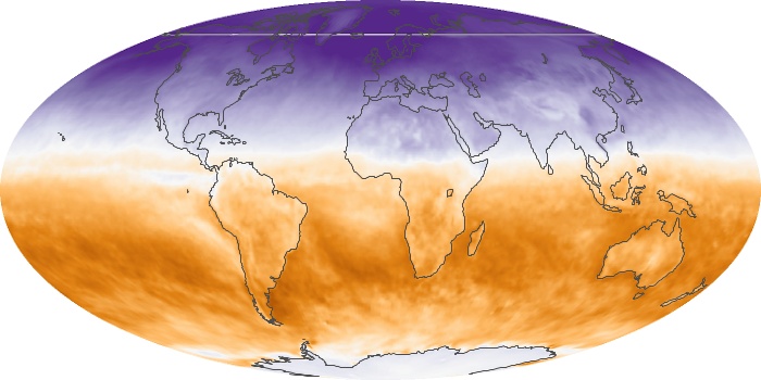 Global Map Net Radiation Image 186