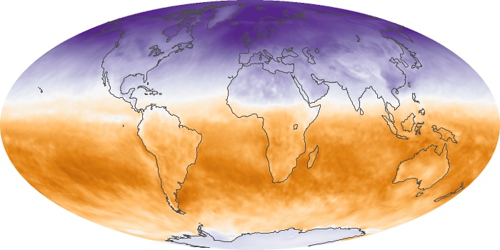 Global Map Net Radiation Image 187