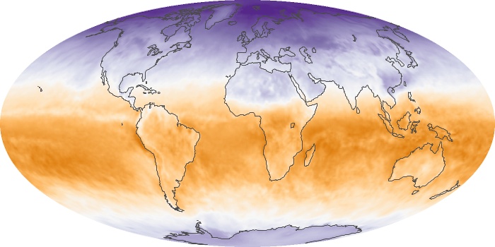 Global Map Net Radiation Image 188