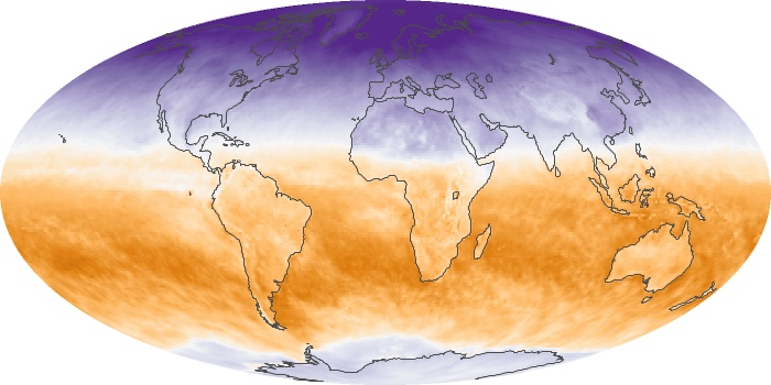 Global Map Net Radiation Image 197