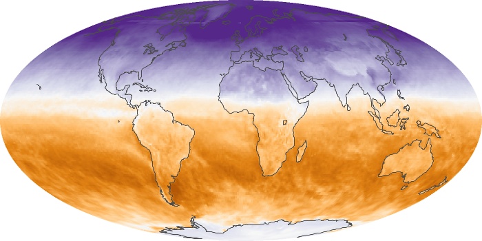 Global Map Net Radiation Image 198